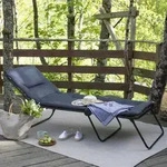 Sonnenliege und G&auml;stebett Siesta L Air Comfort Acier