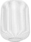 Windlicht Lito L | &Oslash; 33 cm, H 45 cm Wei&szlig;