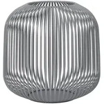 Windlicht Lito M | &Oslash; 27 cm, H 27,5 cm Steel Gray