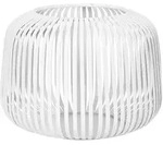 Windlicht Lito XS | &Oslash; 13,5 cm, H&ouml;he 10 cm Wei&szlig; - gem&uuml;tliche Lichtstimmung