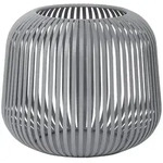 Windlicht Lito S | &Oslash; 20,5 cm, H 17 cm Steel Gray