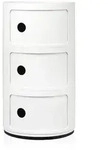 Componibili Recycled Container mit drei Elementen wei&szlig; matt 4988