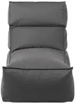 Stay Outdoor-Lounger &ndash; wetterfest, ergonomisch, 120 x 60 x 75 cm Coal