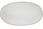 Saisons sand ovale Platte H 2cm 31 x 16cm Steinzeug