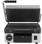 Panini Grill | Kontaktgrill Gusseisenplatte glatt, oben und unten