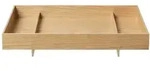 Abento - L Tablett H 8,5cm, L 50cm, B 30 cm