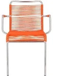 Outdoor Stapelsessel Fiam MYA SPAGHETTI orange