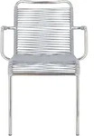 Outdoor Stapelsessel Fiam MYA SPAGHETTI grau