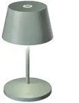 SEOUL 2.0 Outdoor Tischleuchte aus Aluminium - LED Akku IP65, Leuchtdauer 24...