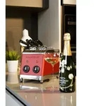 Sandwichtoaster mit Zangen Rot