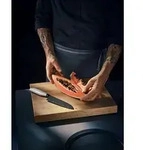 Ultimate Black Santokumesser 18,5 cm mit Diamond Cut