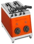 Sandwichtoaster mit Zangen Orange