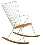 Outdoor Schaukelstuhl PAON - Outdoor Rocking Chair wei&szlig;