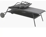 Bequeme Sonnenliege Miami II BeComfort&reg; - verstellbar mit R&auml;dern f&uuml;r die