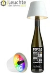 Akkuleuchte "Top 2.0" Wei&szlig;