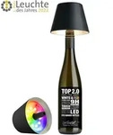 Akkuleuchte "Top 2.0" Schwarz