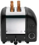 Classic Toaster Premium 2-Schlitze Schwarz matt
