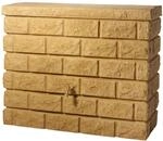 GARANTIA GRAF 400l Wandtank ROCKY Deko-Regenspeicher Steinoptik Sandstone 326132