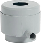 GARANTIA F&uuml;llautomat f&uuml;r DN 70-100 Fallrohr bis 50m&sup2; Dachfl&auml;che Grau 503011