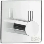 Smedbo Design Haken in Edelstahl verchromt, Selbstklebend BK1105