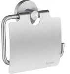 Smedbo HOME - Toilettenpapierhalter mit Deckel in Chrom geb&uuml;rstet HS3414