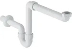 Geberit Rohrbogengeruchsverschluss f&uuml;r WT Raumsparmodell Abgang horizontal...