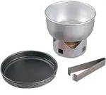 Minikocher mit Non-Stick-Pfanne