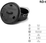 Petromax Feuertopf FT3