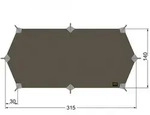 Tarp Wing 1 LT Sonnensegel