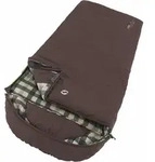 Outwell Camper Supreme Schlafsack, rotbraun, Einheitsgr&ouml;&szlig;e links