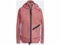 Adidas HH9306/L, Adidas Terrex Utilitas Rain Jacket Rot L Frau female,...