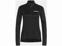 Adidas HM4016/L, Adidas Mt Long Sleeve T-shirt Schwarz L Frau female, Damenkleidung -