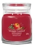 Red Apple Wreath Signature Medium Jar 368g 2-Docht