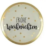 Love Plates Deko Teller M Frohe Weihnachen