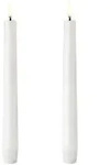 Uyuni LED Tafelkerze 20cm nordic white 2 St&uuml;ck