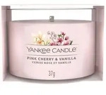 Pink Cherry & Vanilla 37g Glasvotivkerze
