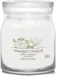 White Gardenia Signature Medium Jar 368g 2-Docht