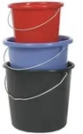 Wisch-Star Haushaltseimer Putzeimer Eimer, konisch, 10 l, blau