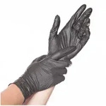 Einmalhandschuhe, Nitril Safelight schwarz, 100er Box M