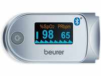 Beurer Pulsoximeter Po 60 Bluetooth silber
