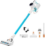 Genius Akku-Staubsauger Invictus X7 Facelift, 14-teilig weiss | blau
