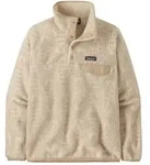 PATAGONIA W's LW Synch Snap-T P/O XS Flow: Dyno White