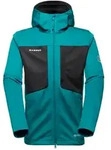 Mammut Ultimate VIII SO Hooded Jacket Men M deep teal-black