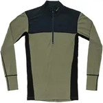 Devold LAUPAREN MERINO 190 ZIP NECK MAN L INK/LICHEN/BLACK