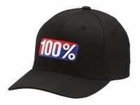 100% Classic X-Fit Flexfit Hat | black - L/XL