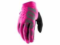 100% Brisker Schlechtwetter Damen Handschuhe | pink-black - XL