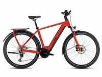 Cube Kathmandu Hybrid EXC 750 - Elektro Trekking Bike 2023 | red ́n ́black - S