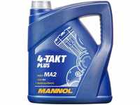 Mannol MN7202-4, MANNOL 4-Takt Plus 10W-40 Motorrad Motoröl 4l, Grundpreis: &euro;