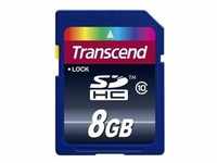 Transcend TS8GSDHC10, Transcend SD 8GB SDHC-Karte Class10