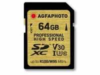 AGFA 64GB SDXC-Karte Prof. Highsp. UHS-I C10/U3/V30